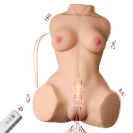 18.7LB Delia Female Vibrating Torso Sex Doll