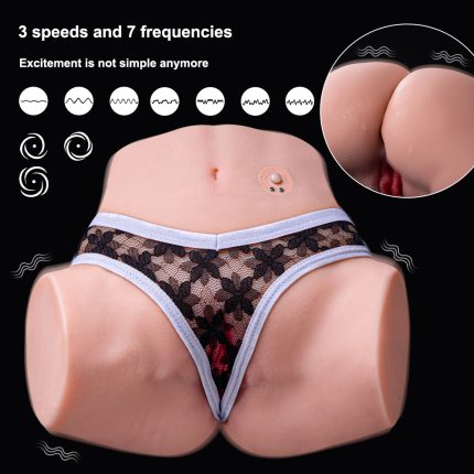6.39LB Tracy Mini Vibrating Ass Torso Sex Doll