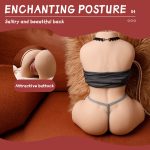 18.7LB Delia Female Vibrating Torso Sex Doll
