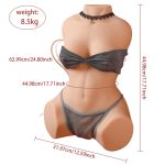 18.7LB Delia Female Vibrating Torso Sex Doll