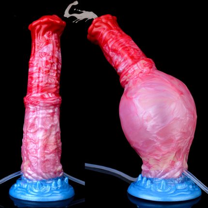 Fantasy Horsedildo Prostate Massager Ejaculating Inflatable Monster Dildo Large Butt Plug