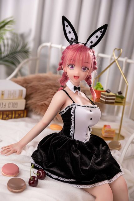 Anime Mini Silicone Sex Doll Riley | 88cm